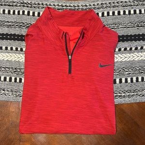 Men’s XL 3/4 zip long sleeve dry fit. Nike. Excellent condition.